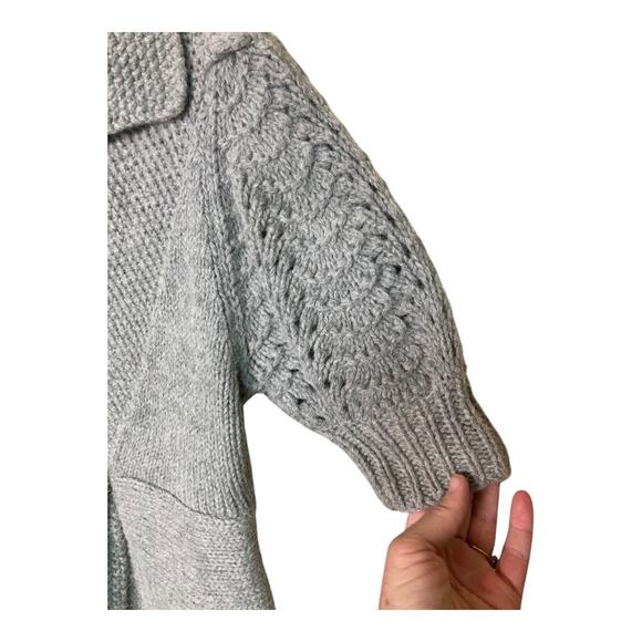 Anthropologie Charlie & Robin Wool Alpaca Blend Sweater Sz M - Picture 4 of 10